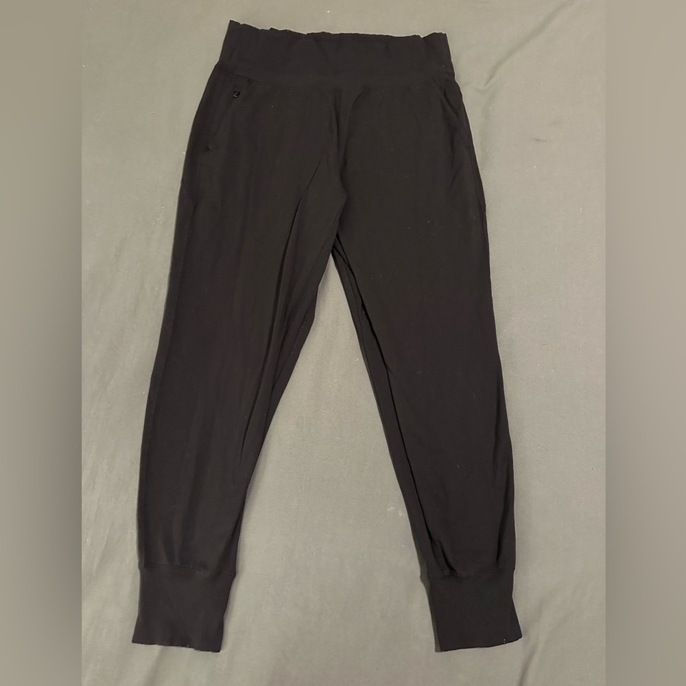 Women’s Athleta Size Large Venice Jogger Pants Zippered Pockets